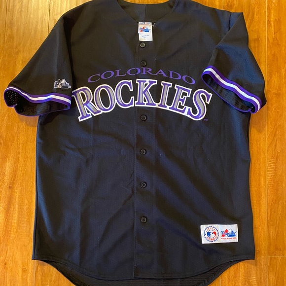 colorado rockies vintage jersey